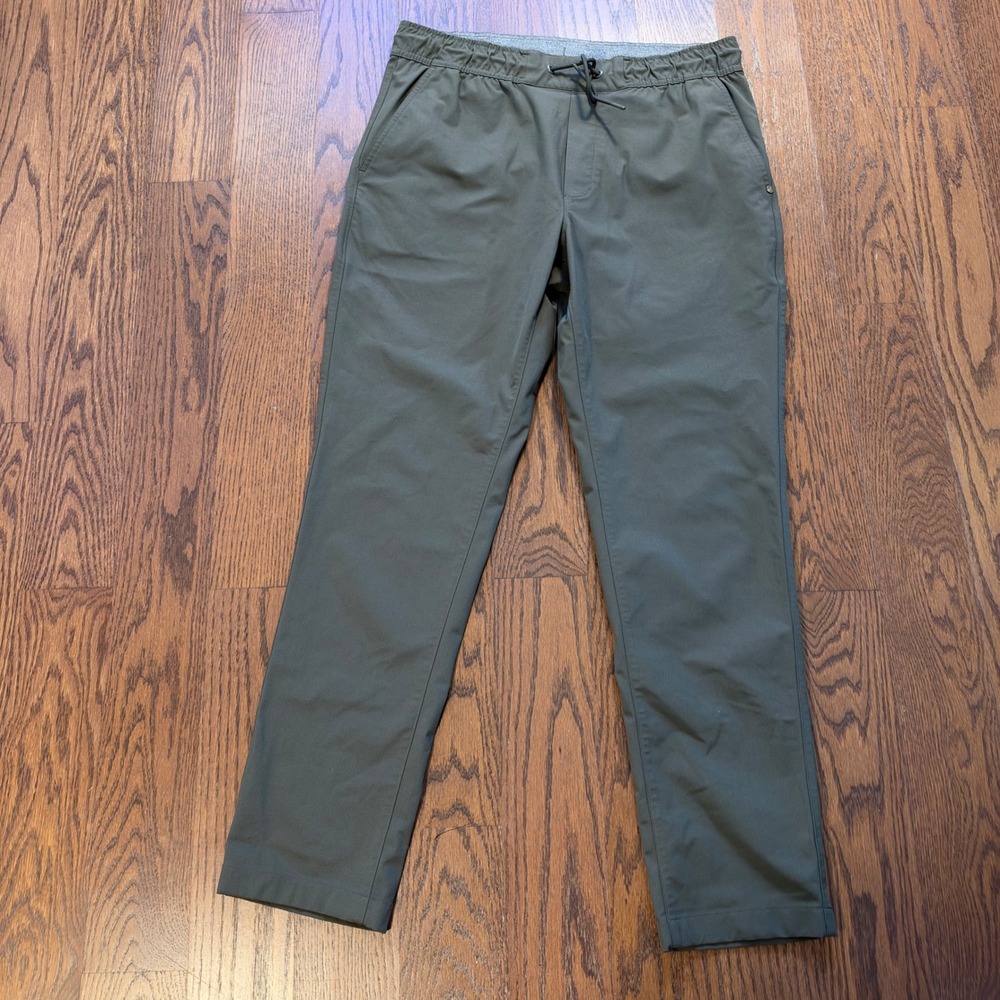 Vuori Meta Jogger Mens Large Dark Olive Green V463 Performance Pants